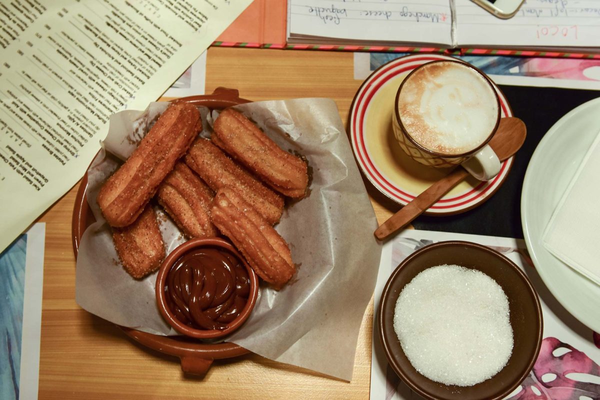 Churros with Hot Chocolate