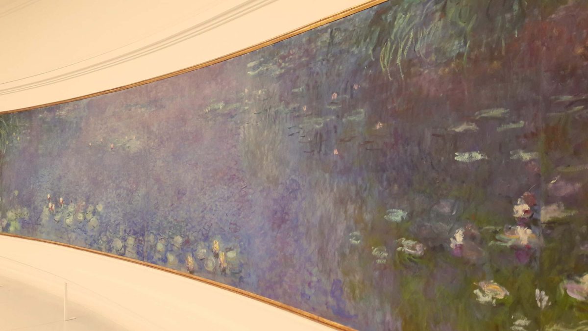 Monet’s Water Lilies at l’Orangerie