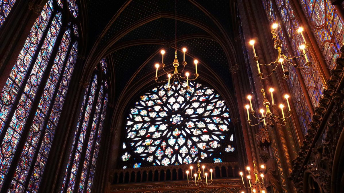 Stained Glass at Sainte-Chapelle